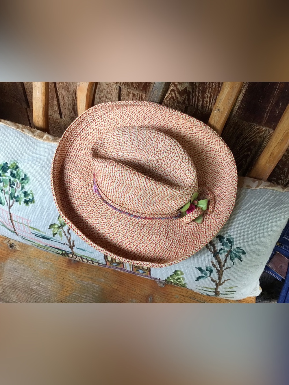 Vintage Soft Straw Hat